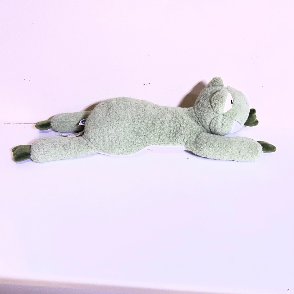 Mary Meyer Medium Plush Frog Sage Green Floppy Weighted Stuffed‎ Animal 1617